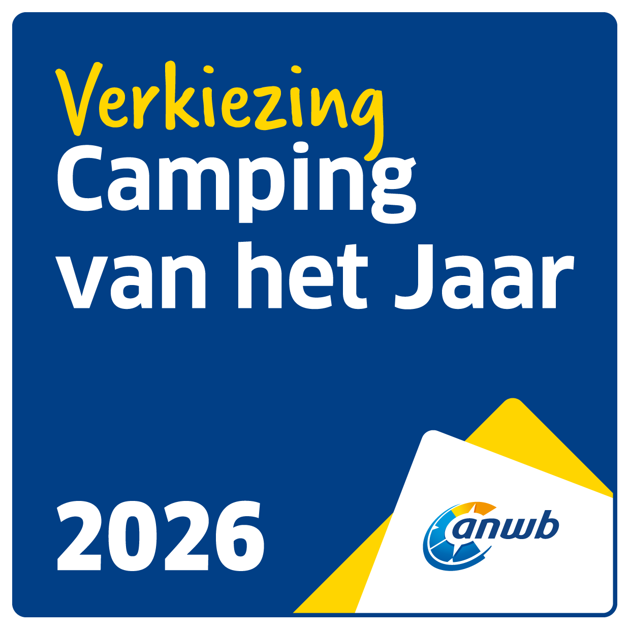 ANWB camping van het jaar